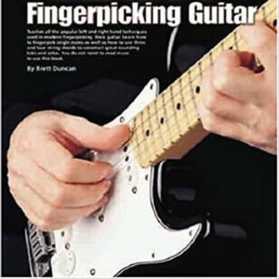 Learn To Play Rock Fingerpicking Guitar - TAB Music Book With CD - R5 X- for sale