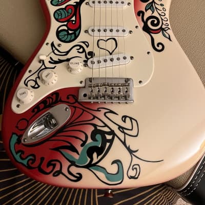 Fender USA Jimi Hendrix Monterey Stratocaster - Lefty Strung