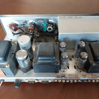 Heathkit  SA-2 SA-2 Vintage Tube Amplifier Amp image 12