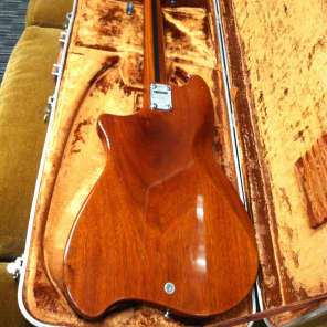 Ovation Magnum I Fretless 70s Mahogany with OHSC and Case Candy! image 8