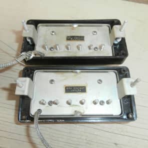 Vintage 1957 Gibson Matched Pair PAF Pickup Wiring Harness! Centralab Pots, Switch and Tip, Covers! image 2