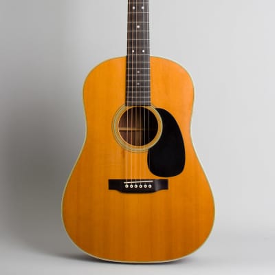 C. F. Martin  D-28S Flat Top Acoustic Guitar (1974), ser. #339064, original molded blue plastic hard shell case. for sale