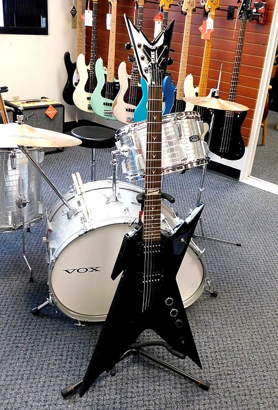 2021 Dean Dimebag Razorback DB Electric Guitar! Classic Black | Reverb