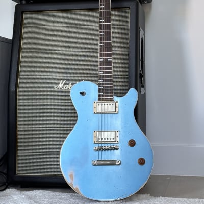 Friedman Metro D 2019 Electric Guitar  - Metallic Blue Relic image 15
