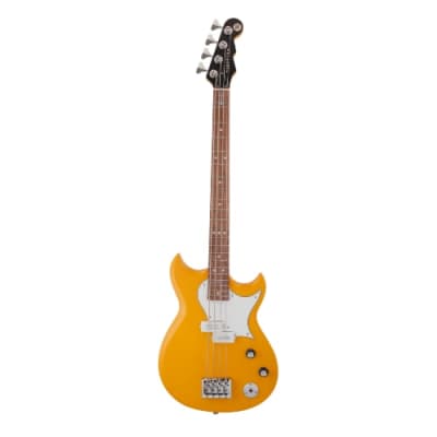Reverend MIKE WATT WATTPLOWER Electric Bass - Satin Yellow for sale