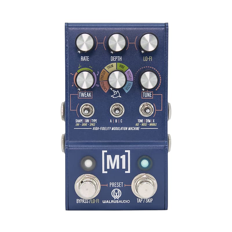 Walrus Audio MAKO Series M1 High-Fidelity Modulation Machine Effects Pedal