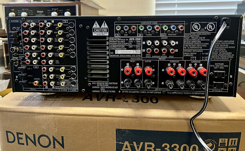 DENON AVサラウンドレシーバーAVR-3300 AVR-3300 - 5.1 channel 140 Watt AV Receiver | Denon - United