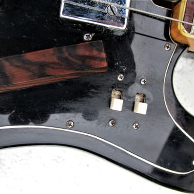 Kimberly Bass Guitar,  1960's,  Japan, 2 Humbucker Pickups, Fresh Setup image 6