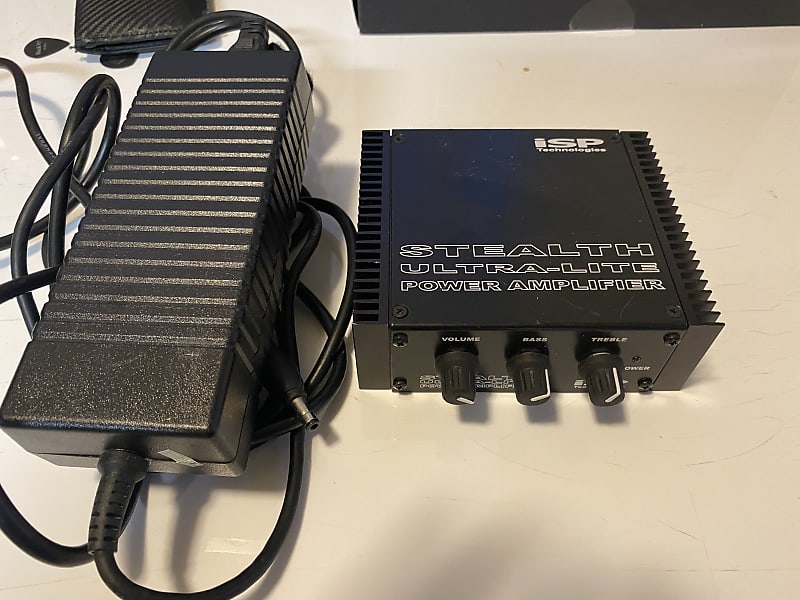 ISP Stealth Ultra Lite 180 Watts Pedalboard Power Amp Reverb