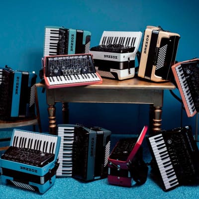 HOHNER BRAVO MYCOLOR III 72 EARTH (RAL 3012) image 2