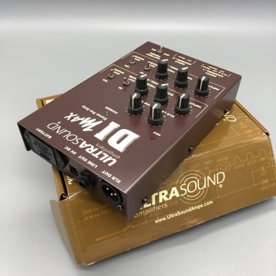UltraSound Amplifiers Di Max 2 Channel Stereo Preamp Di Box (original box and paperwork) image 7