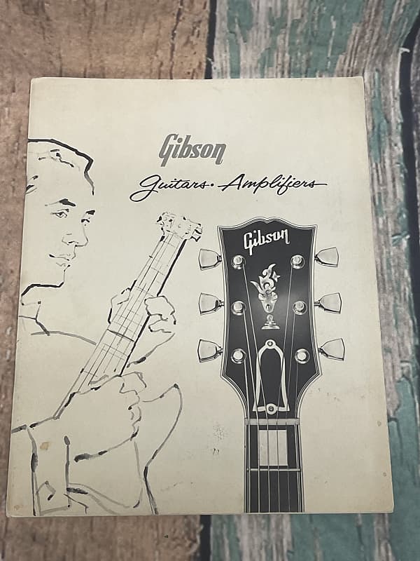 Vintage Original 1960 Gibson Catalog Reverb