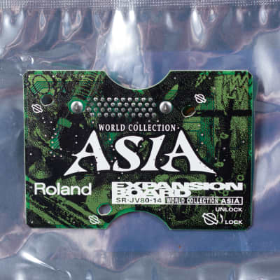 Re-capped Roland SR-JV80-14 Asia Expansion Board 1990s - Green
