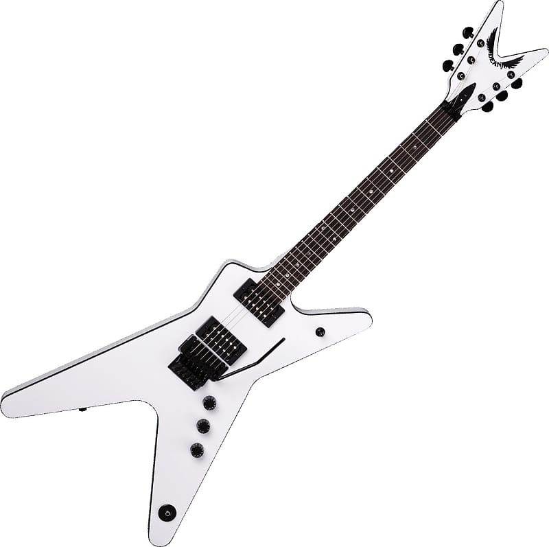 Dean ML 79 Floyd Classic White Electric Guitar Bundle