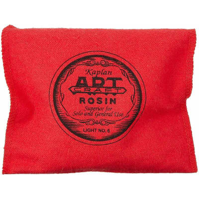 Kaplan Artcraft Rosin, Light. KACR6. Packaged in a flannel pouch. image 2