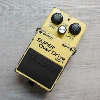 Boss SD-1 Super Overdrive 1981 - 1988 Made In Japan | Reverb UK