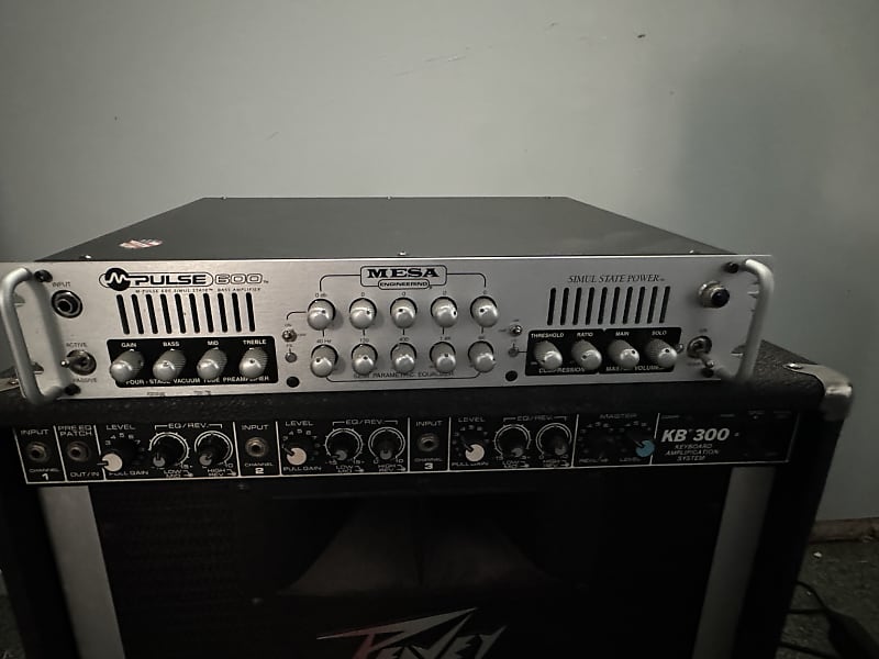Mesa Boogie M-Pulse 600 Simul-State 600-Watt Rackmount Bass Amp 