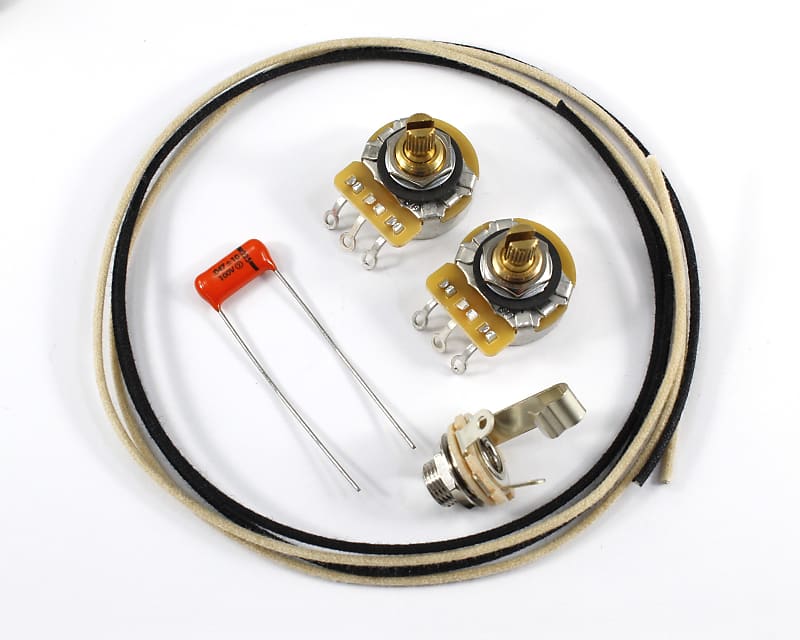 Tone Emporium Wiring Kit w/ CTS Split Shaft 24 spline for | Reverb