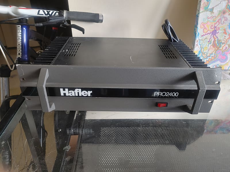 Hafler Pro 2400 125200WPC Class A/B Discrete Mosfet Power Reverb