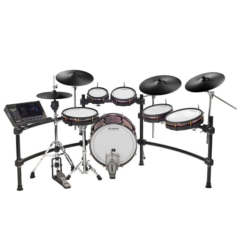 Alesis Strata Prime 10-Piece Electronic Drum Set with Touchscreen Module and 20-Inch Electronic Bass Drum image 1