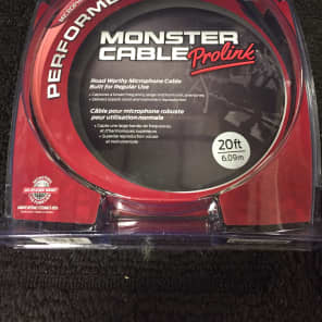 Monster P600M20 Performer 600 XLR Microphone Cable - 20'