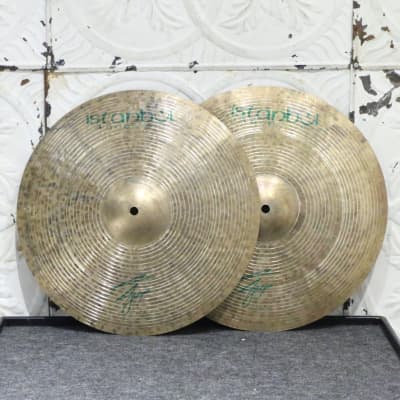 Istanbul Agop Signature Hi Hat Cymbals 15in (1004/1170g) image 1