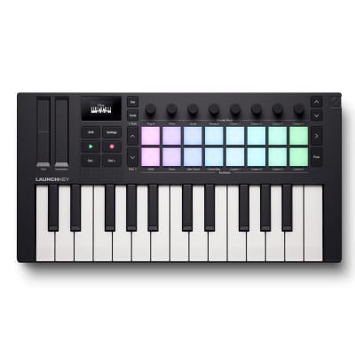 Novation Launchkey Mini 25 MK4 25-Key Integrated MIDI Controller Keyboard