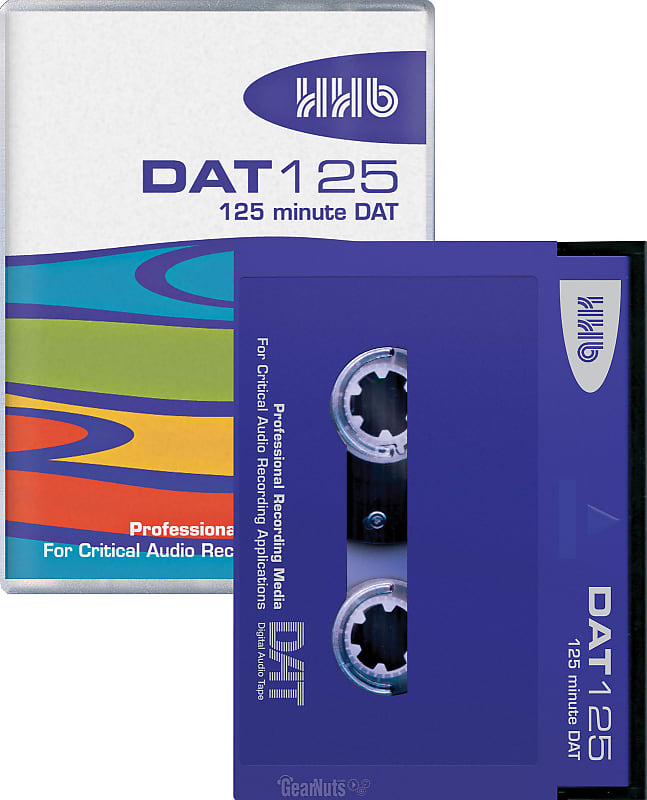 HHB PRO ULTIMATE DAT MASTER 125 MINUTE DIGITAL AUDIO TAPE Reverb