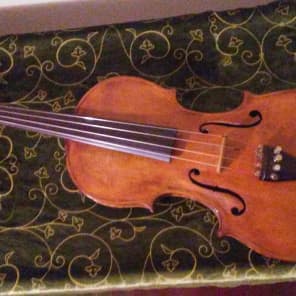 Vintage Violin  Late 1800's Early 19 Aged Natural image 2