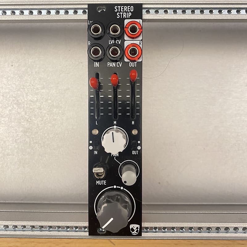 Befaco Divkid Stereo Strip Eurorack Preamp/EQ Module Reverb