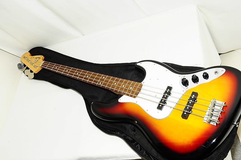 Excellent Fender Japan JB-53 Jazz Bass Sunburst Electric Bass Ref No 2559