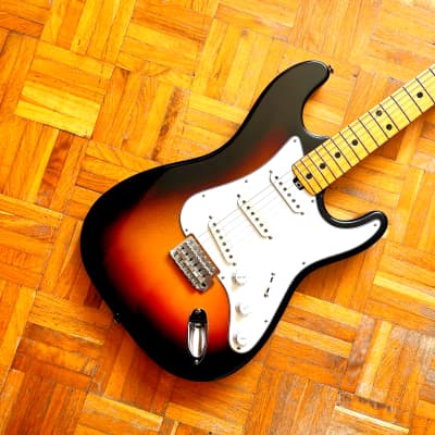 Toledo (by Aria) vintage strato-style electric guitar probably made in Japan in early 1970s! Low Action! image 4