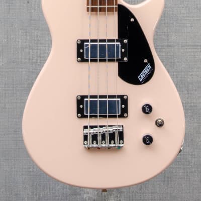 Gretsch G2220 Electromatic Junior Jet Bass II Short-Scale Shell Pink (SN CYG23070739) for sale