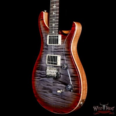 Paul Reed Smith PRS Wild West Guitars Special Run CE 24 Painted Black Neck 57/08 Covered Pickups Faded Grey Black Cherry Burst 7.60 LBS image 3