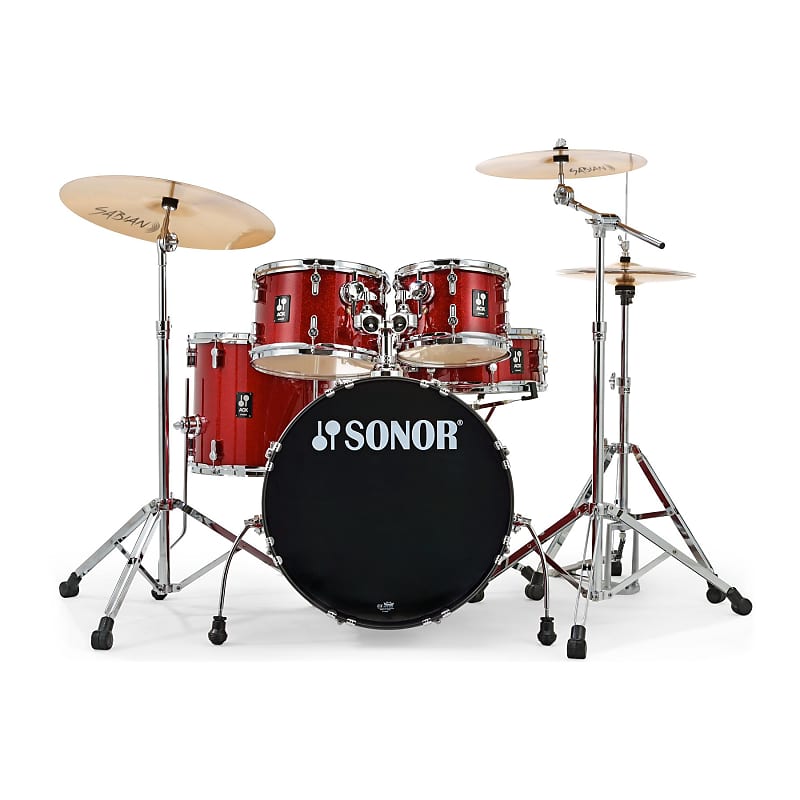 Sonor AQX Stage 10 / 12 / 16 / 22 / 14x5.5" 5pc Shell Pack image 3