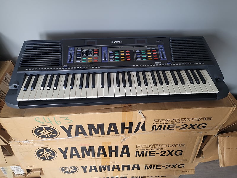 Yamaha Portatone Mie 2xg Electronic Piano Keyboard Reverb
