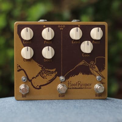 EarthQuaker Devices Hoof Reaper Double Fuzz Pedal w/ Octave Up | Reverb