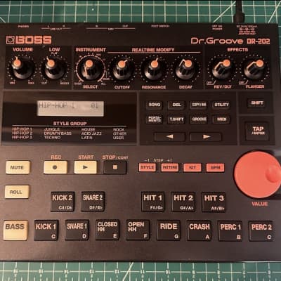 Boss DR-202 Dr. Groove 2000s - Black