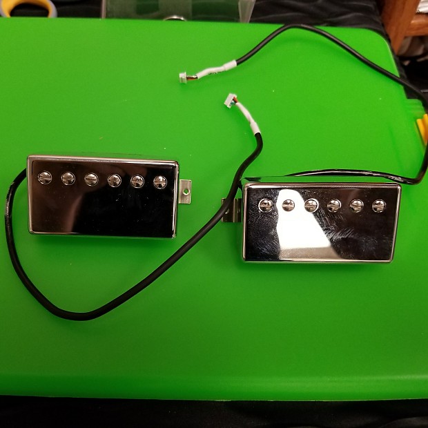 Gibson 490 R 498 T Pickup Set With Full Wiring Set Harness