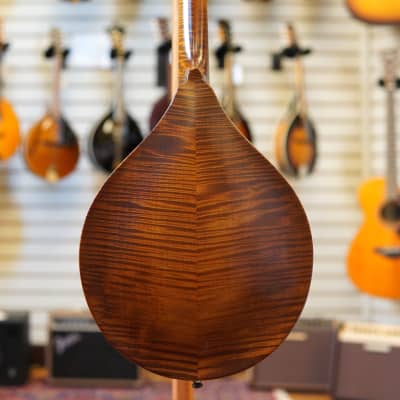 Northfield NFM-A5 Model M Engelmann Spruce/Figured Maple A-Style Mandolin Amber Top w/Hard Case image 3