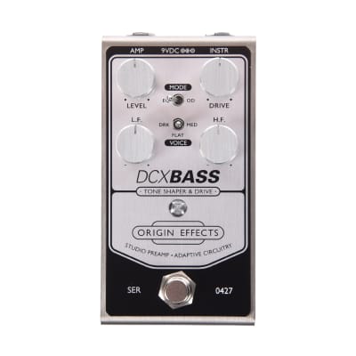 Reverb.com listing, price, conditions, and images for origin-effects-dcx-bass-tone-shaper-drive-pedal
