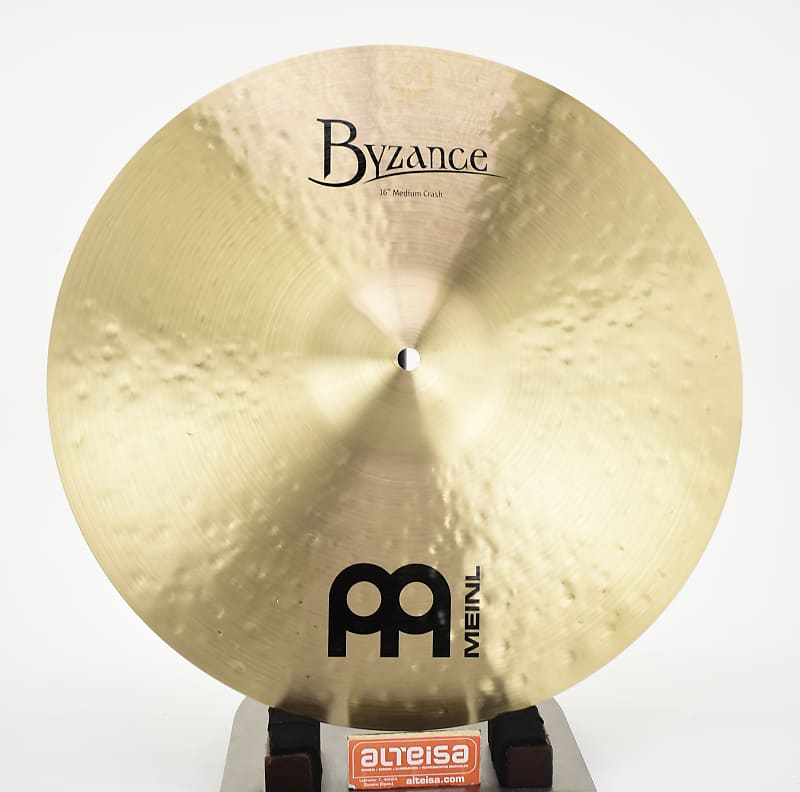 Meinl 16" Byzance Traditional Medium Crash Cymbal imagen 1