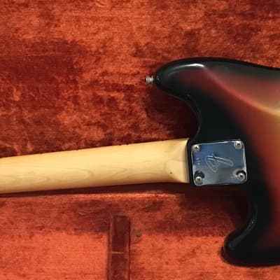 1974 Fender Mustang Guitar - w/Original Hard Case - EXC! image 9