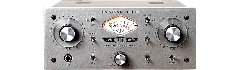Universal Audio 710 Twin-Finity Tone Blending Mic Preamp