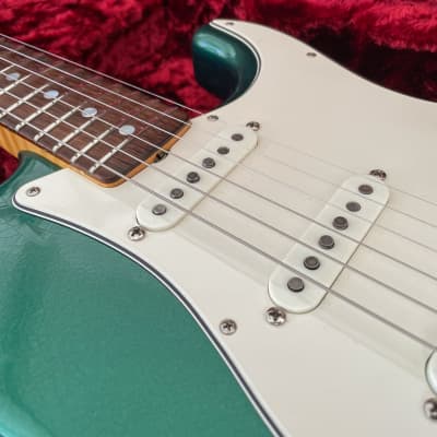 Fender Fender 65 Custom Shop Stratocaster Aged British Racing Green Journeyman Relic Namm LTD 2020 image 3