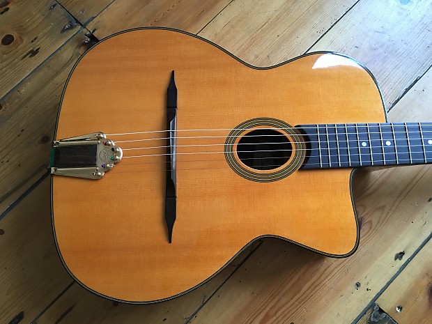 Aria MM-20 Maccaferri Gypsy Jazz Manouche Acoustic Guitar Oval