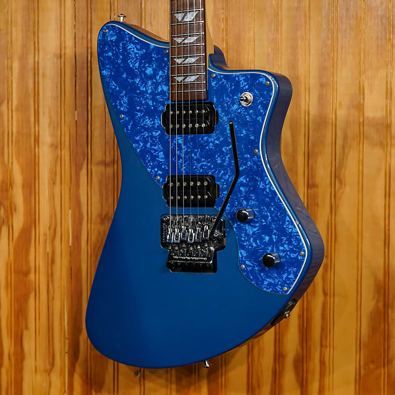 Fernandes H85 Burny Vertigo Floyd Rose Blue | Reverb