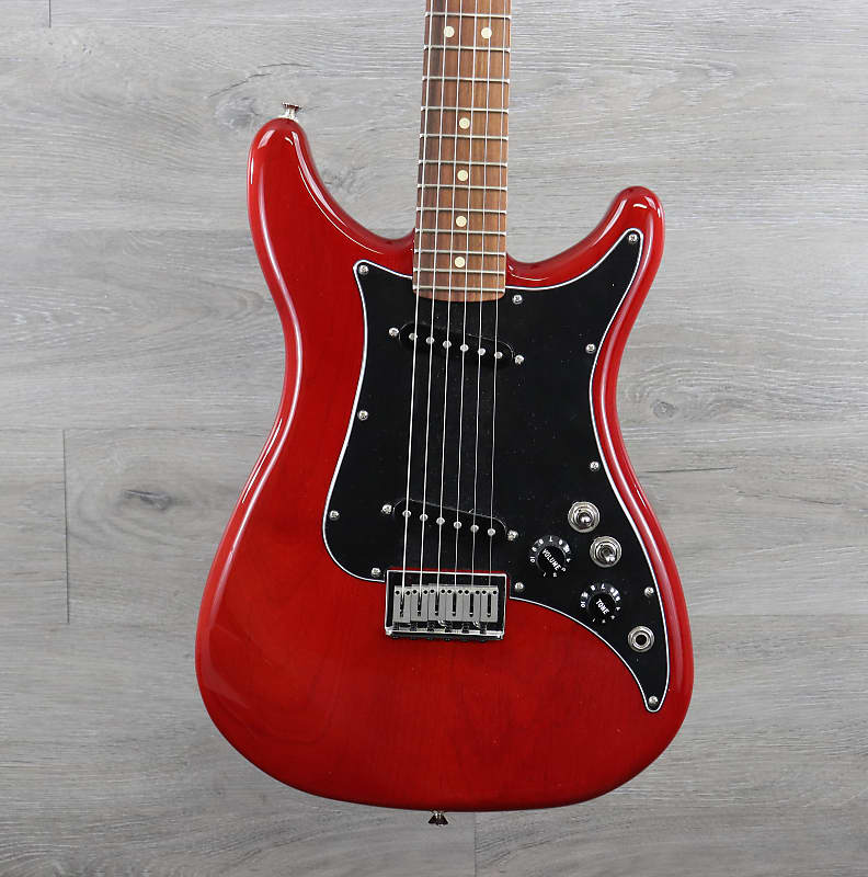 Fender Player Lead II, Pau Ferro Fingerboard, Crimson Red Transparent image 1