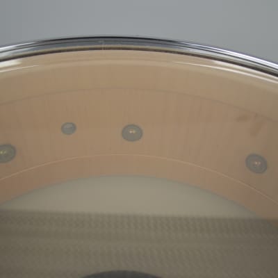 Sonor Delite snare drum S1405M Birdseye Amber 14" x 5" image 14