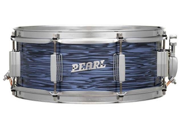 Pearl 14x5.5 President Series Deluxe Ocean Ripple Snare Drum image 1